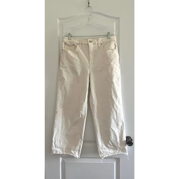 Madewell Perfect Vintage Wide Leg Crop Jean - Picture 4 of 14